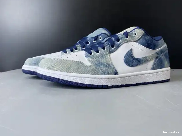 1 Jordan Low Air Denim Washed CZ8455-100 0513